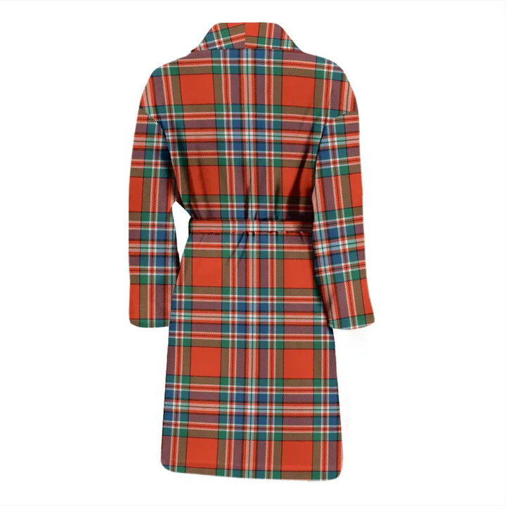 Scottish MacFarlane Ancient Clan Tartan Bathrobe 2