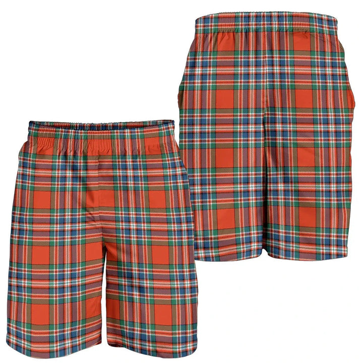 Scottish MacFarlane Ancient Clan Tartan Men's Shorts