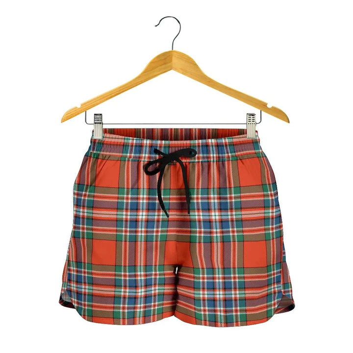 Scottish MacFarlane Ancient Clan Tartan Women Shorts