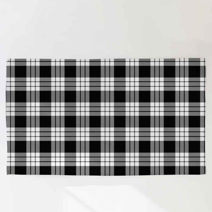 Scottish MacFarlane Black & White Clan Tartan Flag Parade Tartan Plaid 3