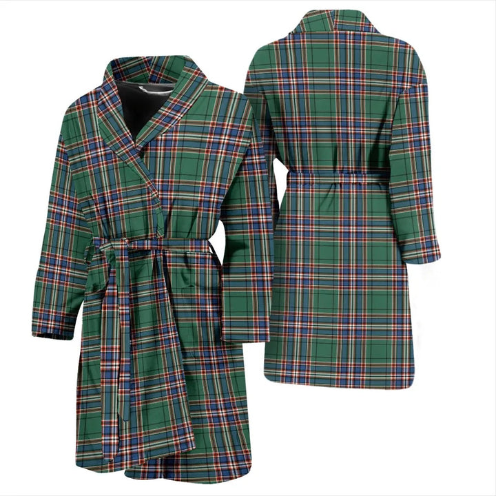 Scottish MacFarlane Hunting Ancient Clan Tartan Bathrobe 3