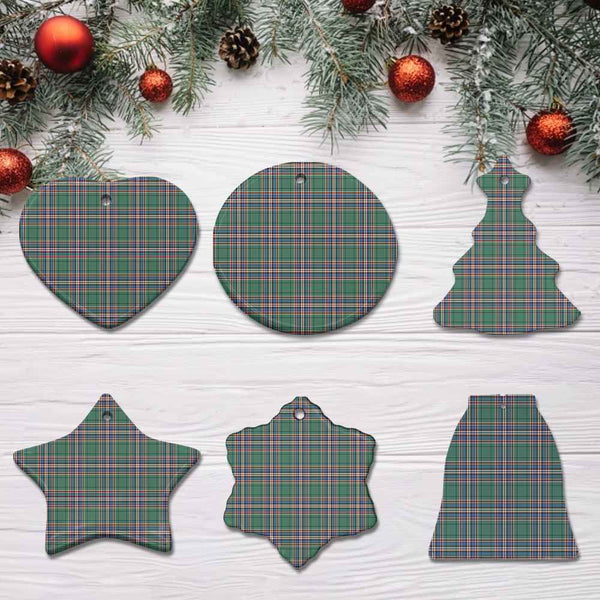 Scottish MacFarlane Hunting Ancient Clan Tartan Ceramic Ornament All Tartan Plaid