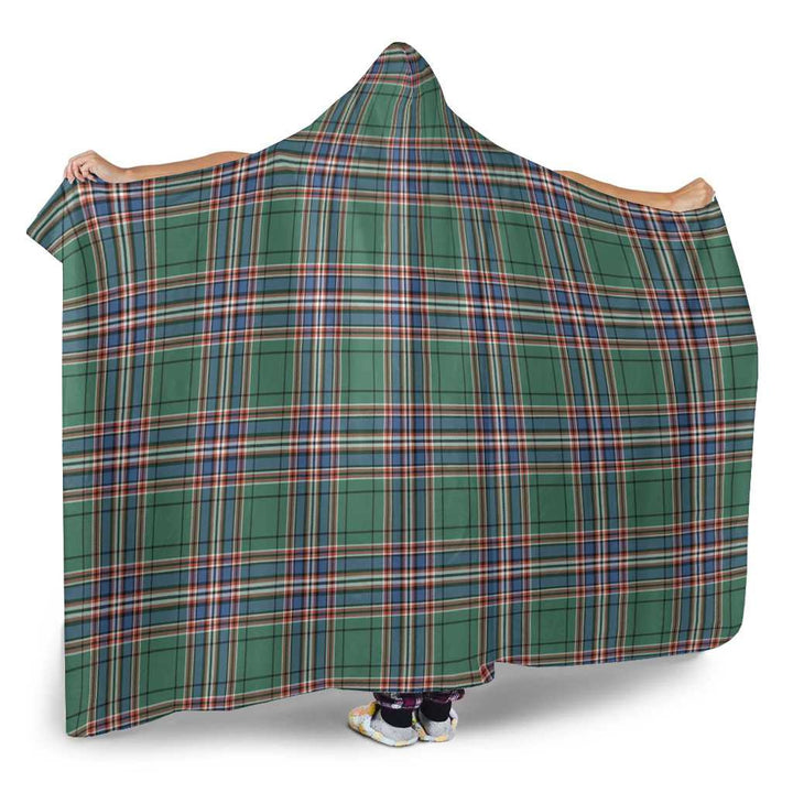Scottish MacFarlane Hunting Ancient Clan Tartan Hooded Blanket Tartan Plaid 2
