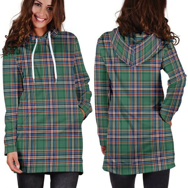 Scottish MacFarlane Hunting Ancient Clan Tartan Hoodie Dress