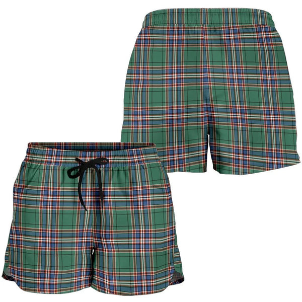 Scottish MacFarlane Hunting Ancient Clan Tartan Women Shorts