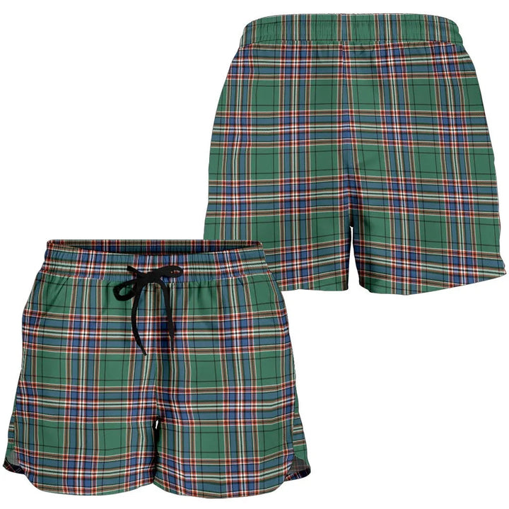 Scottish MacFarlane Hunting Ancient Clan Tartan Women Shorts