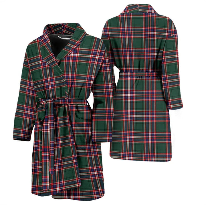 Scottish MacFarlane Hunting Modern Clan Tartan Bathrobe 3