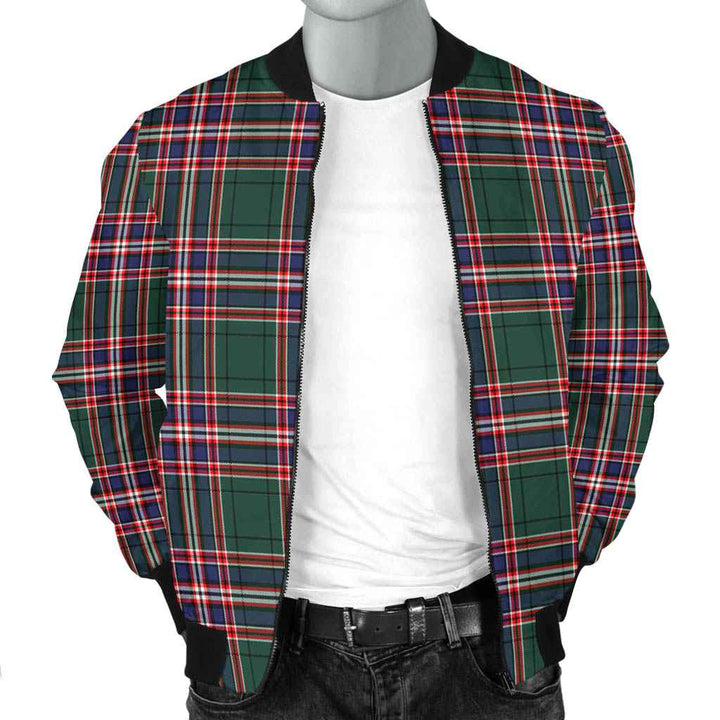 Scottish MacFarlane Hunting Modern Clan Tartan Bomber Jacket Tartan Plaid 2
