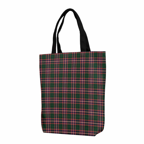 Scottish MacFarlane Hunting Modern Clan Tartan Canvas Bag With Shoulder Strap Tartan Plaid 1