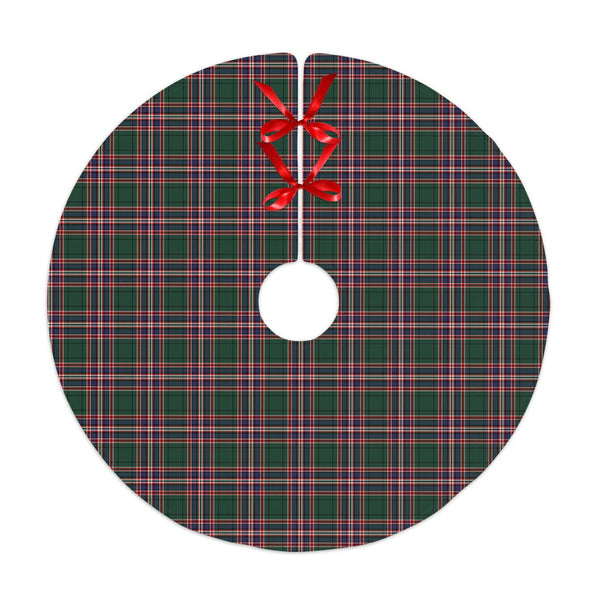 Scottish MacFarlane Hunting Modern Clan Tartan Christmas Tree Skirt No Tassels 1 Tartan Plaid