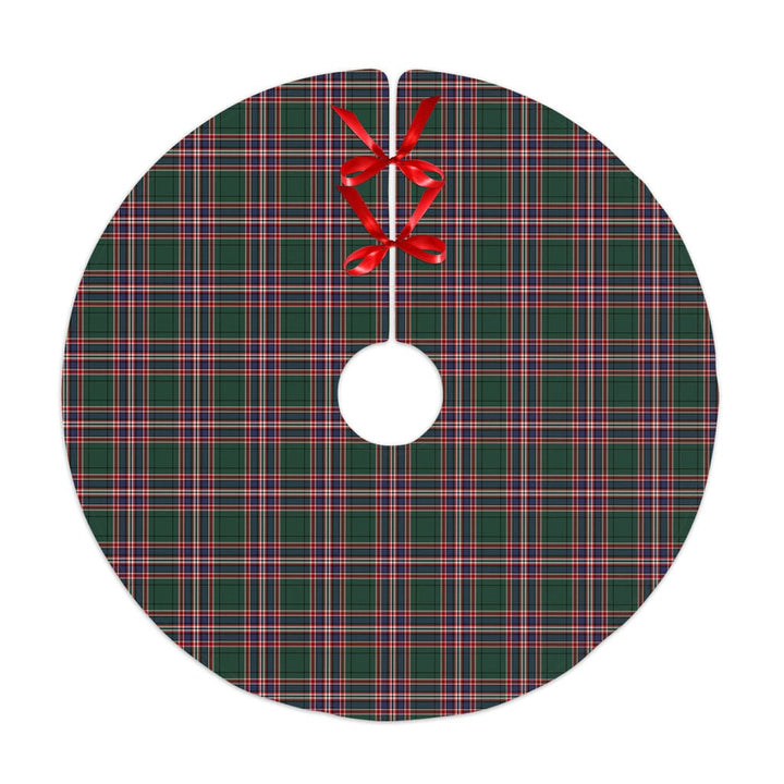 Scottish MacFarlane Hunting Modern Clan Tartan Christmas Tree Skirt No Tassels 1 Tartan Plaid
