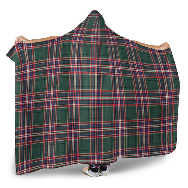 Scottish MacFarlane Hunting Modern Clan Tartan Hooded Blanket Tartan Plaid 2