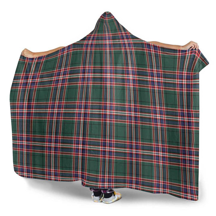 Scottish MacFarlane Hunting Modern Clan Tartan Hooded Blanket Tartan Plaid 3