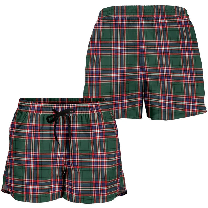 Scottish MacFarlane Hunting Modern Clan Tartan Women Shorts