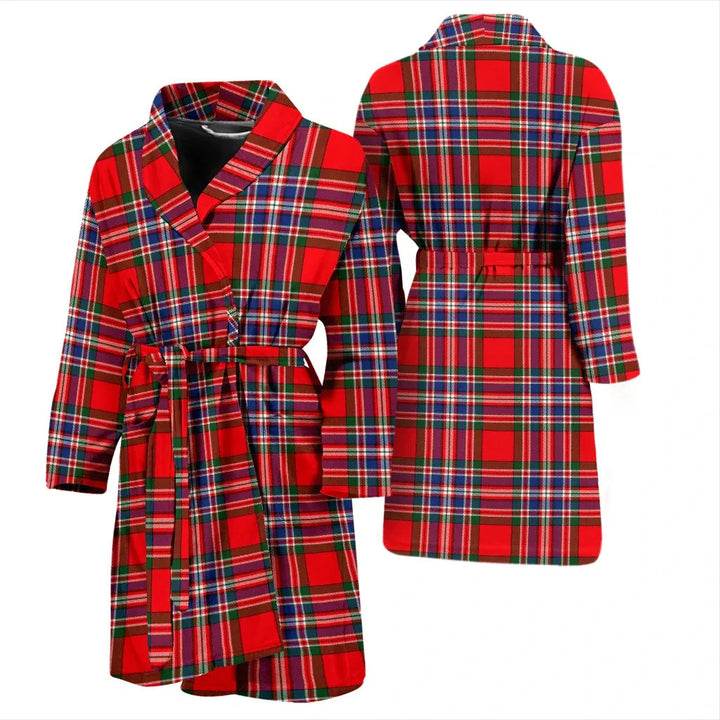 Scottish MacFarlane Modern Clan Tartan Bathrobe 2