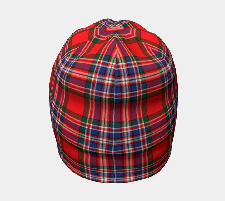 Scottish MacFarlane Modern Clan Tartan Beanie 4 Tartan Plaid