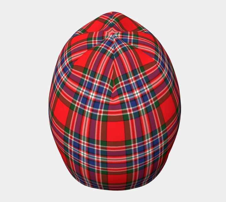 Scottish MacFarlane Modern Clan Tartan Beanie 5 Tartan Plaid