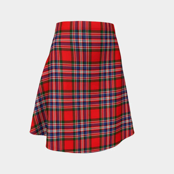 Scottish MacFarlane Modern Clan Tartan Flare Skirt Tartan Plaid 1
