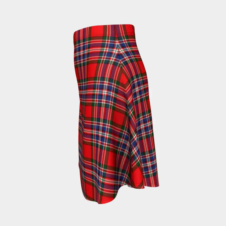 Scottish MacFarlane Modern Clan Tartan Flare Skirt Tartan Plaid 2