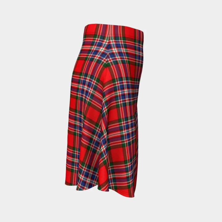 Scottish MacFarlane Modern Clan Tartan Flare Skirt Tartan Plaid 3