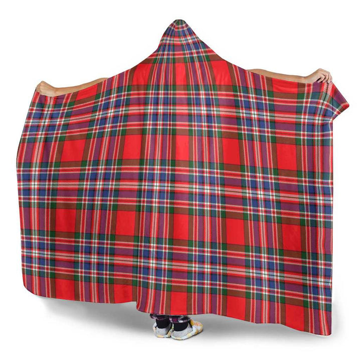 Scottish MacFarlane Modern Clan Tartan Hooded Blanket Tartan Plaid 3