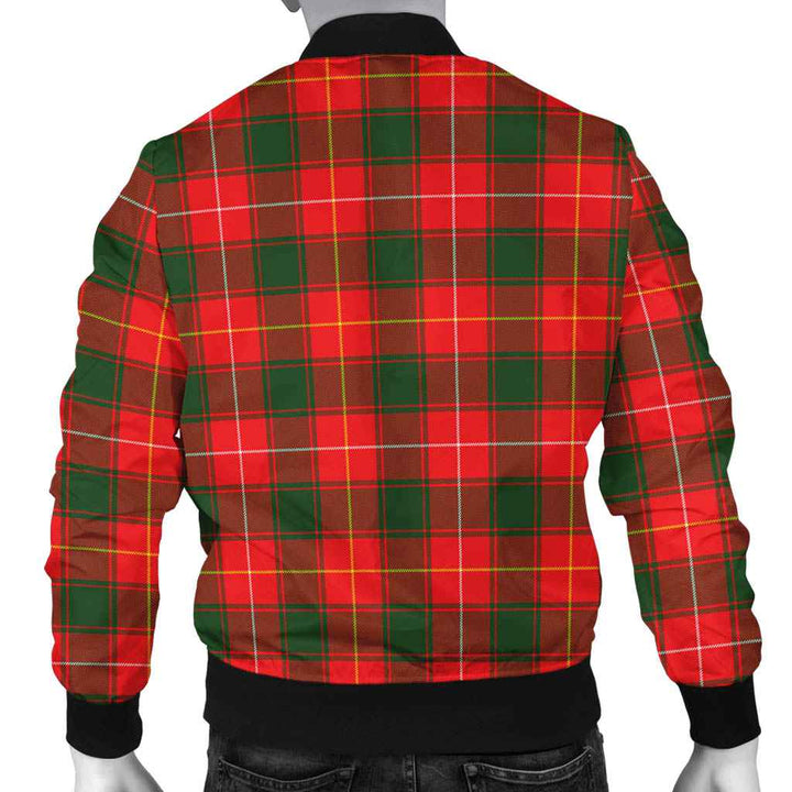 Scottish MacFie Clan Tartan Bomber Jacket Tartan Plaid 3