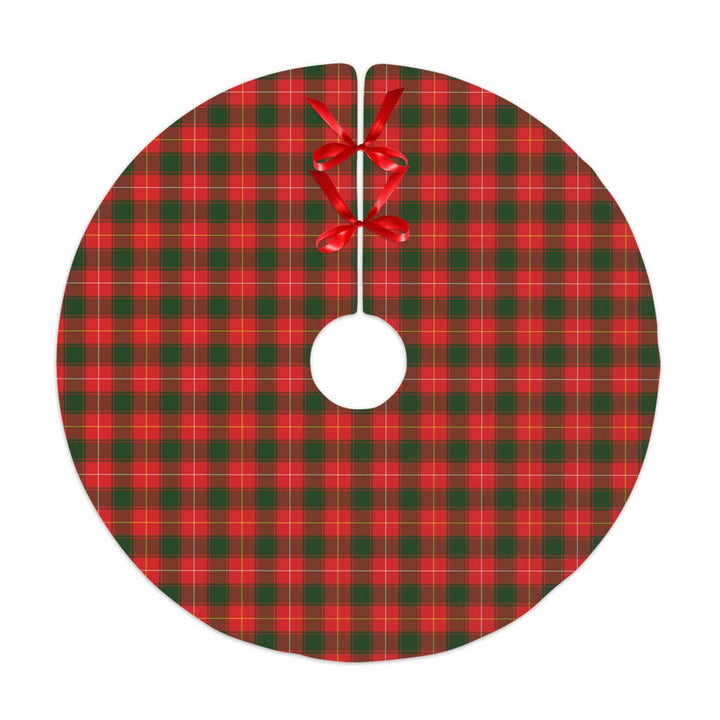 Scottish MacFie Clan Tartan Christmas Tree Skirt No Tassels 1 Tartan Plaid