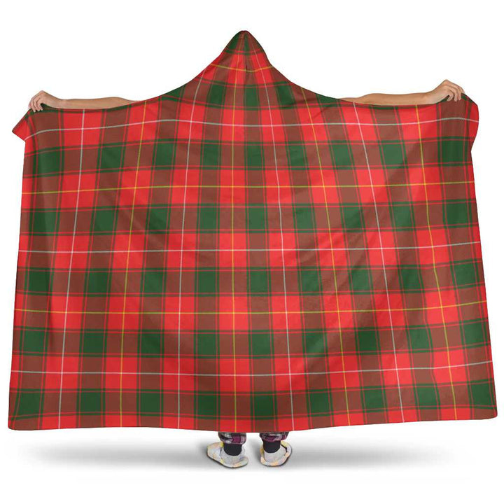 Scottish MacFie Clan Tartan Hooded Blanket Tartan Plaid 1