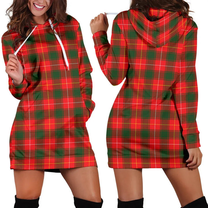Scottish MacFie Clan Tartan Hoodie Dress