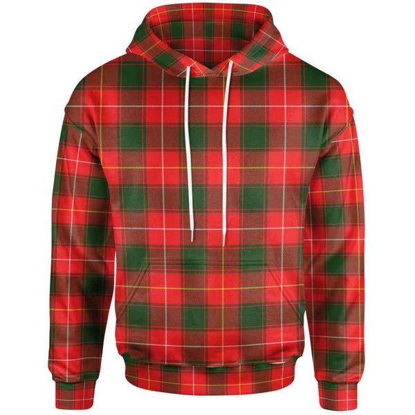 Scottish MacFie Clan Tartan Hoodie Front Side Tartan Plaid