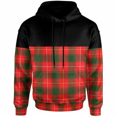 Scottish MacFie Clan Tartan Hoodie - Horizontal Style Front Side Tartan Plaid
