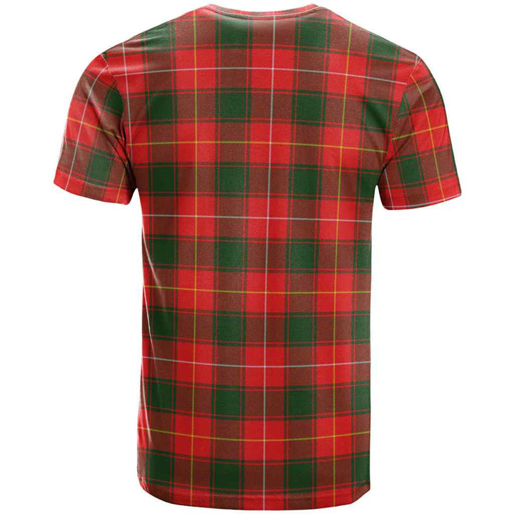 Scottish MacFie Clan Tartan T-Shirt Back Side Tartan Plaid