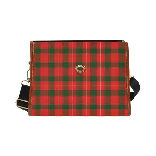 Scottish MacFie Clan Tartan Waterproof Canvas Bag Tartan Plaid 2