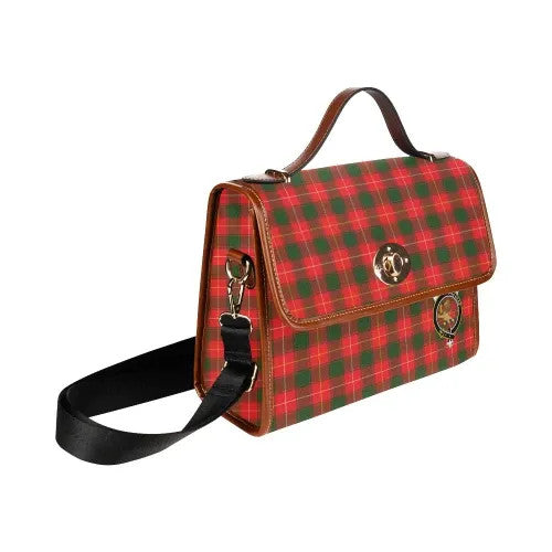 Scottish MacFie (of Dreghorn) Clan Crest Tartan Waterproof Canvas Bag Tartan Plaid 3