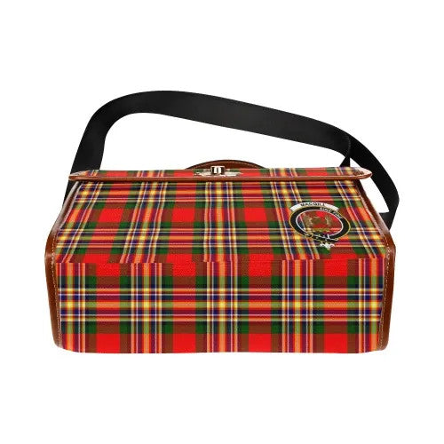 Scottish MacGill (Makgill) Clan Crest Tartan Waterproof Canvas Bag Tartan Plaid 5