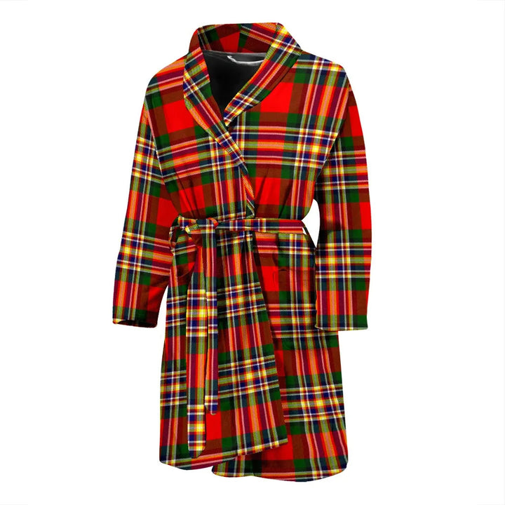 Scottish MacGill Modern Clan Tartan Bathrobe 1