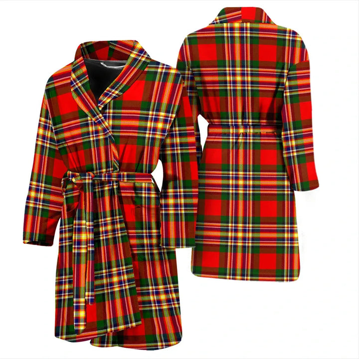Scottish MacGill Modern Clan Tartan Bathrobe 3