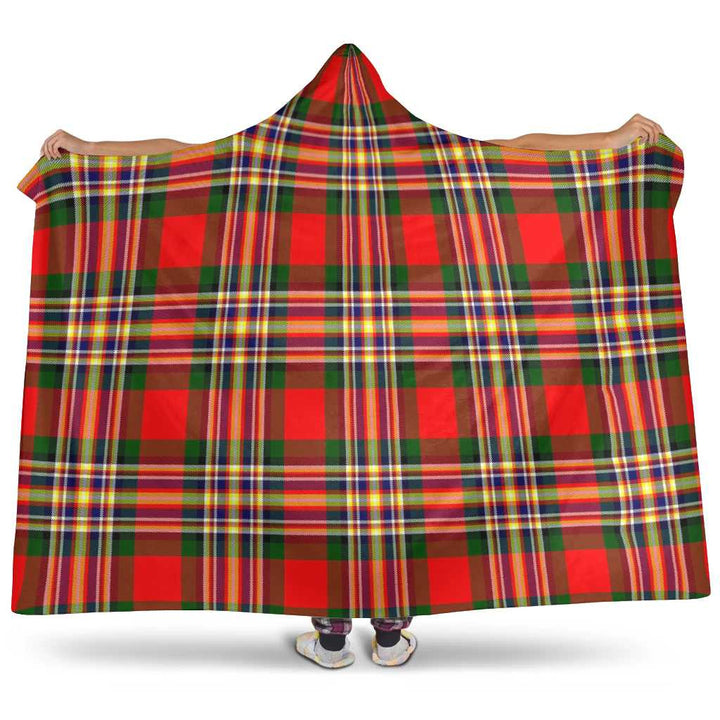 Scottish MacGill Modern Clan Tartan Hooded Blanket Tartan Plaid 1