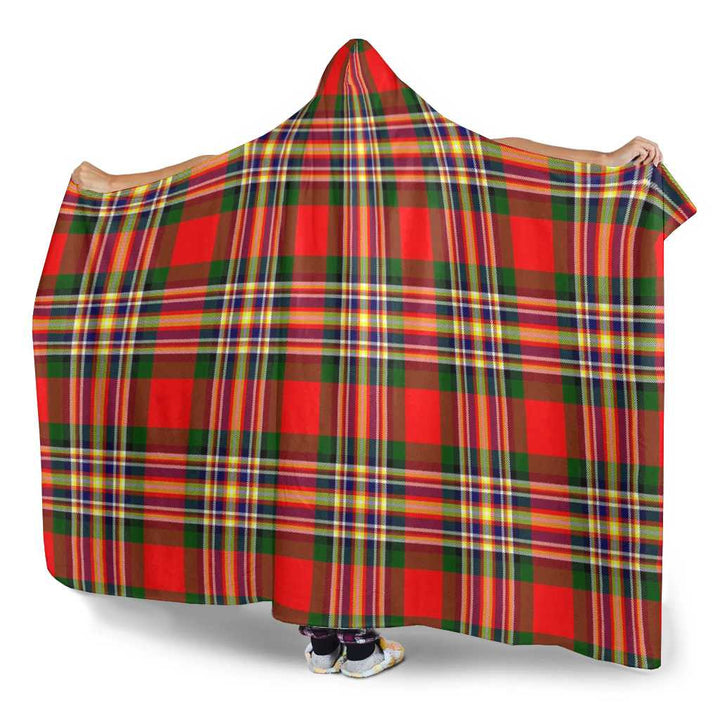 Scottish MacGill Modern Clan Tartan Hooded Blanket Tartan Plaid 3