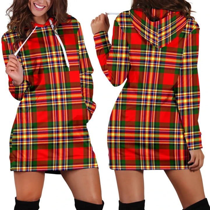 Scottish MacGill Modern Clan Tartan Hoodie Dress