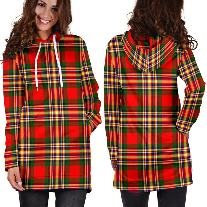Scottish MacGill Modern Clan Tartan Hoodie Dress