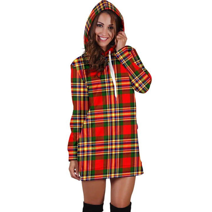 Scottish MacGill Modern Clan Tartan Hoodie Dress