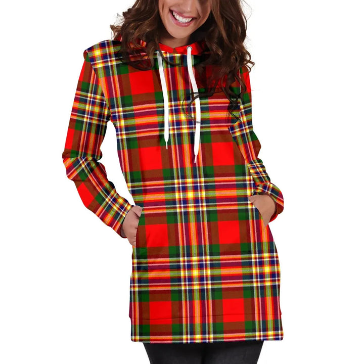 Scottish MacGill Modern Clan Tartan Hoodie Dress