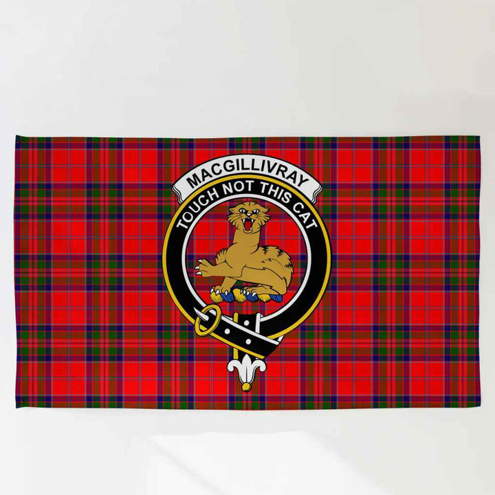 Scottish MacGillivray Clan Crest Tartan Flag Parade Tartan Plaid 3