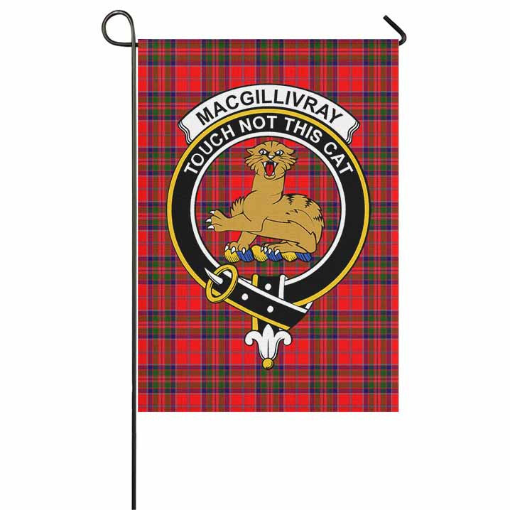 Scottish MacGillivray Clan Crest Tartan Garden Flag Tartan Plaid 1