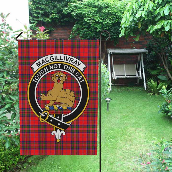 Scottish MacGillivray Clan Crest Tartan Garden Flag Tartan Plaid 2