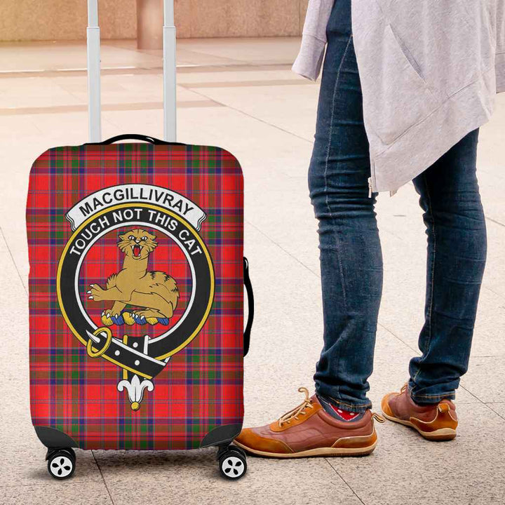 Scottish MacGillivray Clan Crest Tartan Luggage Cover Tartan Plaid 4