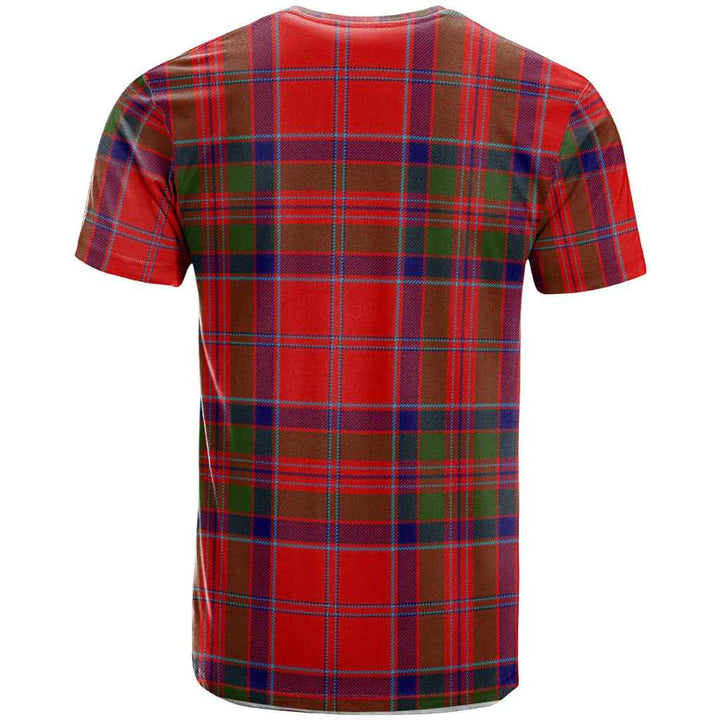 Scottish MacGillivray Clan Crest Tartan T-Shirt Back Side Tartan Plaid