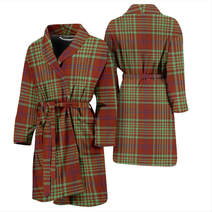 Scottish MacGillivray Hunting Ancient Clan Tartan Bathrobe 3