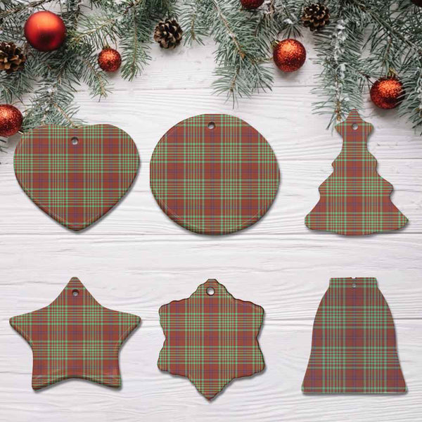 Scottish MacGillivray Hunting Ancient Clan Tartan Ceramic Ornament All Tartan Plaid